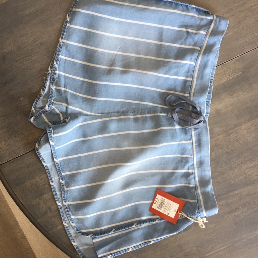 Mossimo Denim Striped Shorts